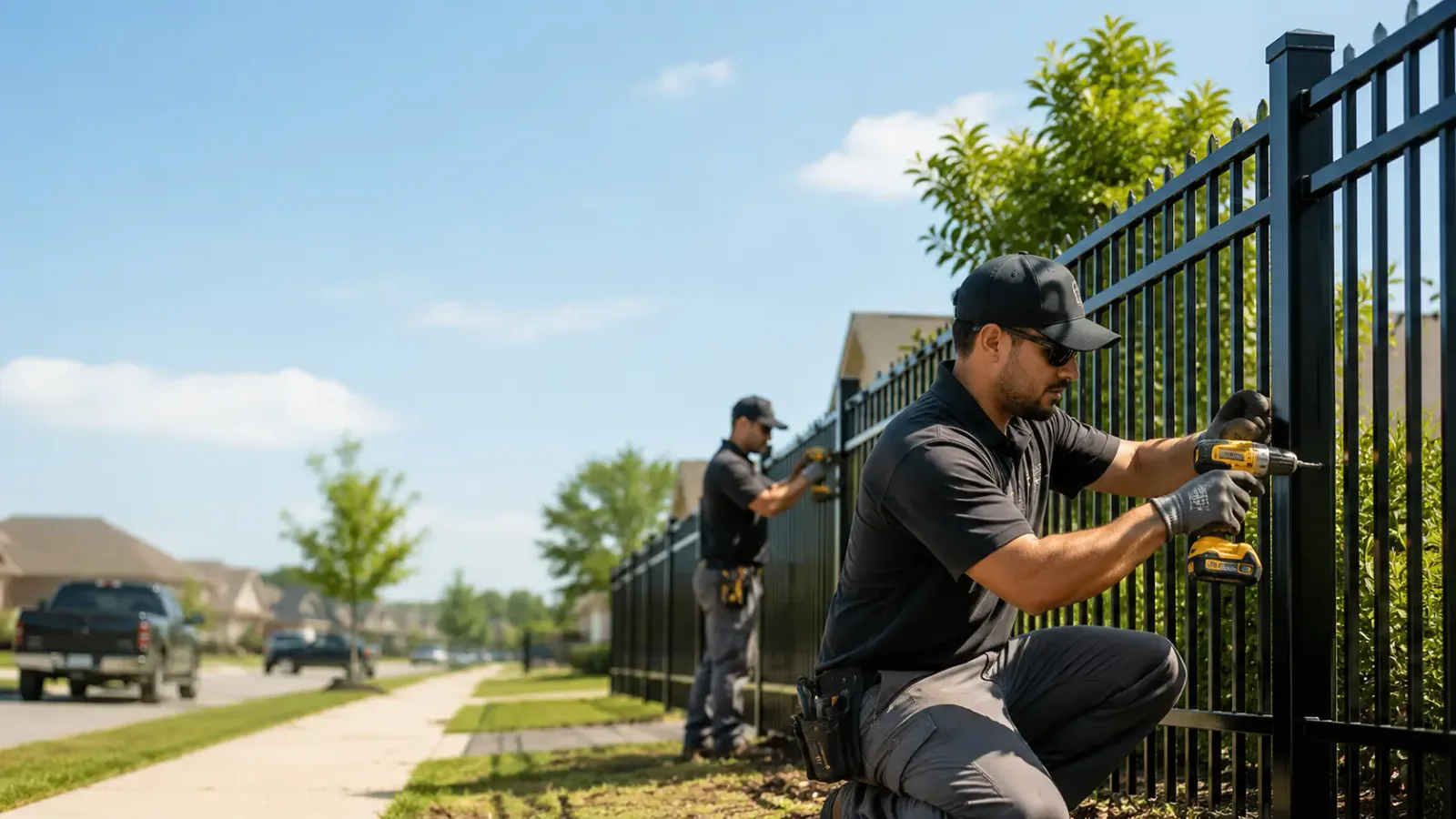 Metal Fence Installation in Wellsburg, NY